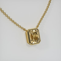 1.77 Ct. Gemstone Necklace, 14K Yellow Gold 2