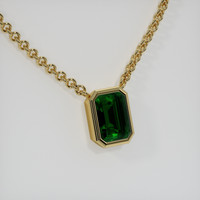 2.04 Ct. Gemstone Necklace, 14K Yellow Gold 2