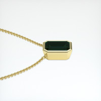 3.17 Ct. Gemstone Necklace, 14K Yellow Gold 3