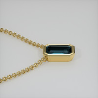 1.08 Ct. Gemstone Necklace, 18K Yellow Gold 3