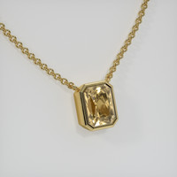 1.77 Ct. Gemstone Necklace, 18K Yellow Gold 2