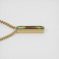 4.14 Ct. Gemstone Necklace, 18K Yellow Gold 3