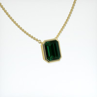 3.17 Ct. Gemstone Necklace, 18K Yellow Gold 2