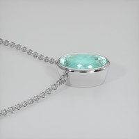 1.82 Ct. Gemstone Necklace, Platinum 950 3