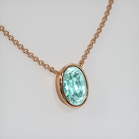 1.82 Ct. Gemstone Necklace, 14K Rose Gold 2