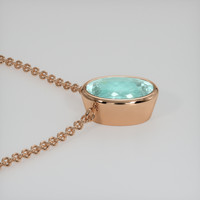 1.82 Ct. Gemstone Necklace, 14K Rose Gold 3