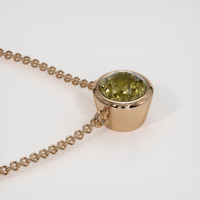 1.69 Ct. Gemstone Necklace, 14K Rose Gold 3