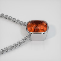 7.35 Ct. Gemstone Necklace, 14K White Gold 3