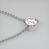 2.60 Ct. Gemstone Necklace, 14K White Gold 3