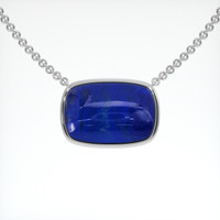 16.24 Ct. Gemstone Necklace, 14K White Gold 1