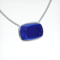 16.24 Ct. Gemstone Necklace, 14K White Gold 2