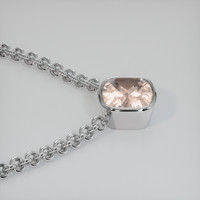 4.88 Ct. Gemstone Necklace, 14K White Gold 3