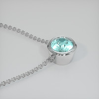 0.75 Ct. Gemstone Necklace, 14K White Gold 3