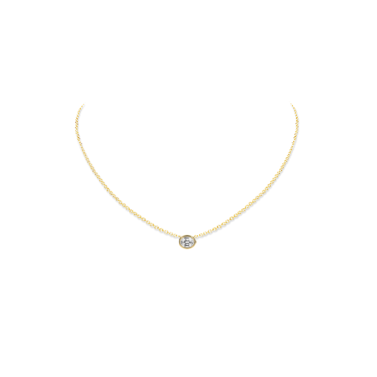 Jewelry image on model