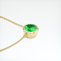 0.84 Ct. Gemstone Necklace, 14K Yellow Gold 3