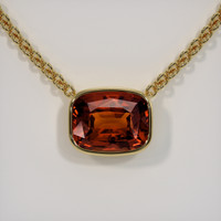 7.35 Ct. Gemstone Necklace, 14K Yellow Gold 1