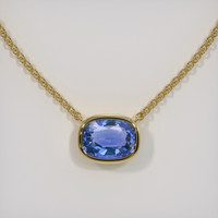 1.76 Ct. Gemstone Necklace, 14K Yellow Gold 1