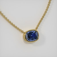 1.76 Ct. Gemstone Necklace, 14K Yellow Gold 2