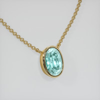 1.82 Ct. Gemstone Necklace, 14K Yellow Gold 2