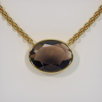 8.97 Ct. Gemstone Necklace, 14K Yellow Gold 1