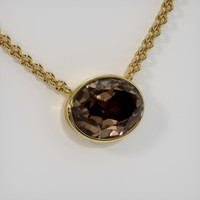 8.97 Ct. Gemstone Necklace, 14K Yellow Gold 2