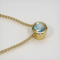 0.85 Ct. Gemstone Necklace, 18K Yellow Gold 3