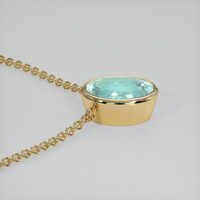 1.82 Ct. Gemstone Necklace, 18K Yellow Gold 3