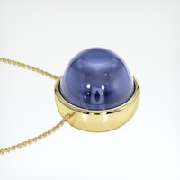 171.88 Ct. Blue Sapphire Necklace, 18K Yellow Gold 3