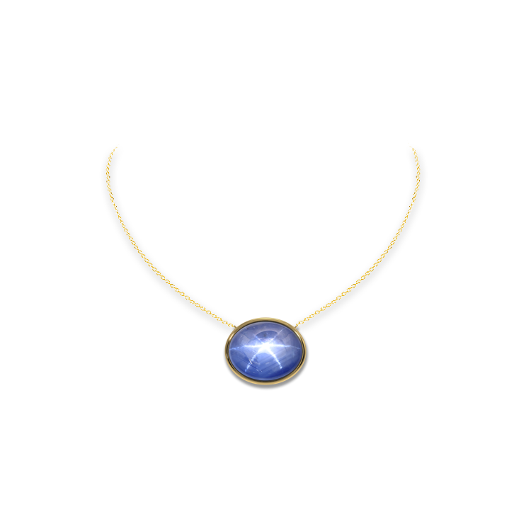 Jewelry image on model