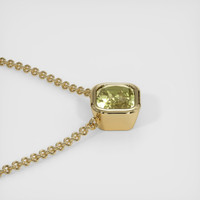 1.55 Ct. Sapphire Necklace, 18K Yellow Gold 3