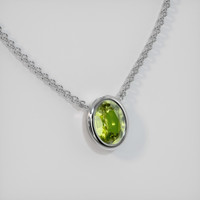 1.55 Ct. Gemstone Necklace, Platinum 950 2