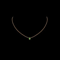 0.73 Ct. Gemstone Necklace, 14K Rose Gold 4