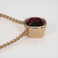 3.10 Ct. Gemstone Necklace, 14K Rose Gold 3