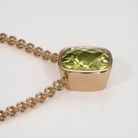 4.55 Ct. Gemstone Necklace, 14K Rose Gold 3