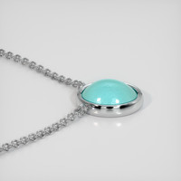 1.09 Ct. Gemstone Necklace, 14K White Gold 3