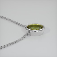 1.73 Ct. Gemstone Necklace, 14K White Gold 3