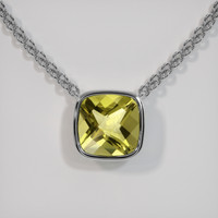 4.55 Ct. Gemstone Necklace, 18K White Gold 1