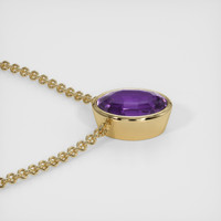 1.59 Ct. Gemstone Necklace, 14K Yellow Gold 3