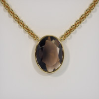 8.97 Ct. Gemstone Necklace, 14K Yellow Gold 1