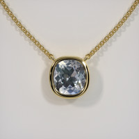 1.18 Ct. Gemstone Necklace, 14K Yellow Gold 1