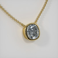 1.18 Ct. Gemstone Necklace, 14K Yellow Gold 2