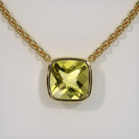 4.55 Ct. Gemstone Necklace, 14K Yellow Gold 1