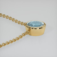 2.08 Ct. Gemstone Necklace, 18K Yellow Gold 3