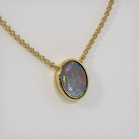 0.86 Ct. Gemstone Necklace, 18K Yellow Gold 2