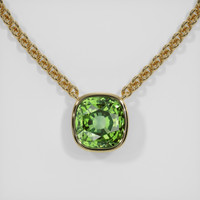 4.89 Ct. Gemstone Necklace, 18K Yellow Gold 1