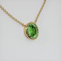 0.73 Ct. Gemstone Necklace, 18K Yellow Gold 2