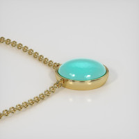 1.30 Ct. Gemstone Necklace, 18K Yellow Gold 3