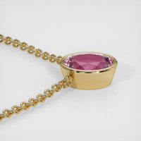 2.87 Ct. Gemstone Necklace, 18K Yellow Gold 3