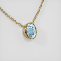 1.85 Ct. Gemstone Necklace, 18K Yellow Gold 2