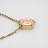 1.18 Ct. Sapphire Necklace, 18K Yellow Gold 3